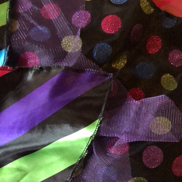 Halloween Sequin Witch Costume Girls Large - Picture 6 of 8